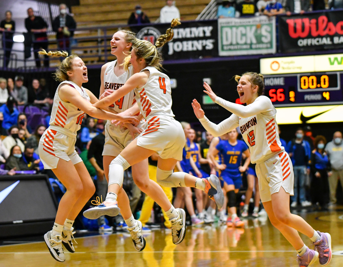 Beaverton Barlow girls basketball Taylor Balkom 49